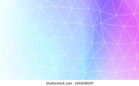 Decorative background with triangles. Modern design for you business, project. Vector illustration. Creative gradient color.