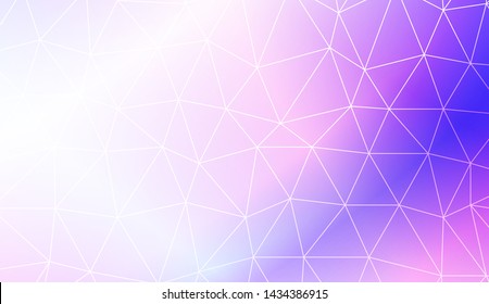 Decorative background with triangles. Modern design for you business, project. Vector illustration. Creative gradient color.