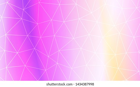Decorative background with triangles. Modern design for you business, project. Vector illustration. Creative gradient color.