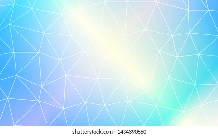 Decorative background with triangles. Modern design for you business, project. Vector illustration. Creative gradient color.