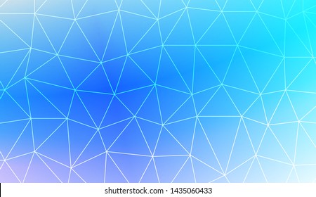 Decorative background with triangles. Modern design for you business, project. Vector illustration. Creative gradient color.