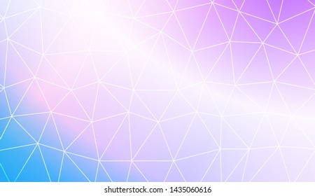 Decorative background with triangles. Modern design for you business, project. Vector illustration. Creative gradient color.