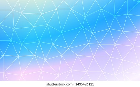 Decorative background with triangles. Modern design for you business, project. Vector illustration. Creative gradient color.