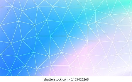 Decorative background with triangles. Modern design for you business, project. Vector illustration. Creative gradient color.