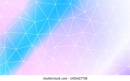 Decorative background with triangles. Modern design for you business, project. Vector illustration. Creative gradient color.