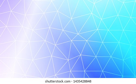 Decorative background with triangles. Modern design for you business, project. Vector illustration. Creative gradient color.
