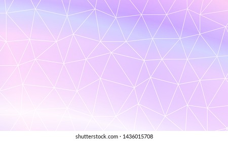 Decorative background with triangles. Modern design for you business, project. Vector illustration. Creative gradient color.
