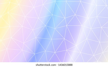 Decorative background with triangles. Modern design for you business, project. Vector illustration. Creative gradient color.