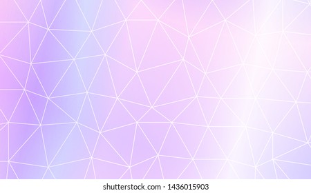 Decorative background with triangles. Modern design for you business, project. Vector illustration. Creative gradient color.