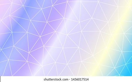 Decorative background with triangles. Modern design for you business, project. Vector illustration. Creative gradient color.