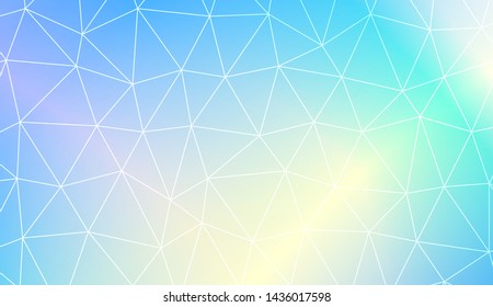 Decorative background with triangles. Modern design for you business, project. Vector illustration. Creative gradient color.