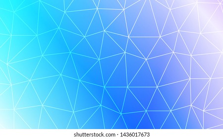 Decorative background with triangles. Modern design for you business, project. Vector illustration. Creative gradient color.