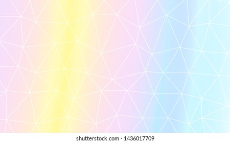 Decorative background with triangles. Modern design for you business, project. Vector illustration. Creative gradient color.