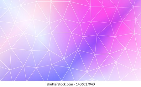 Decorative background with triangles. Modern design for you business, project. Vector illustration. Creative gradient color.