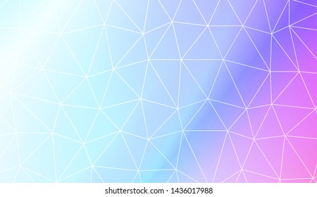 Decorative background with triangles. Modern design for you business, project. Vector illustration. Creative gradient color.