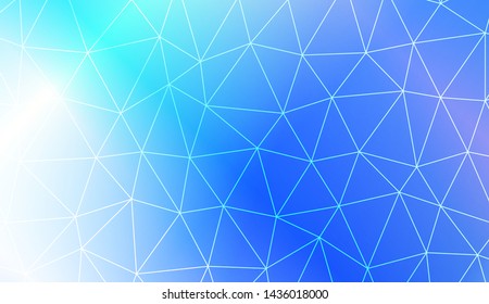 Decorative background with triangles. Modern design for you business, project. Vector illustration. Creative gradient color.