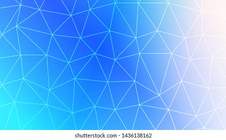 Decorative background with triangles. Modern design for you business, project. Vector illustration. Creative gradient color.