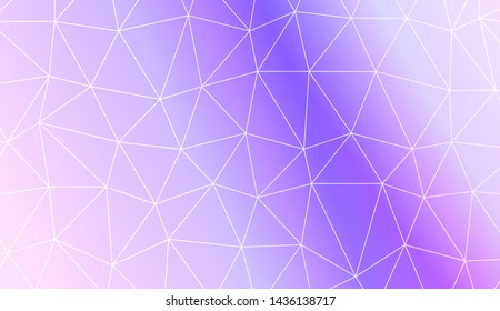 Decorative background with triangles. Modern design for you business, project. Vector illustration. Creative gradient color.