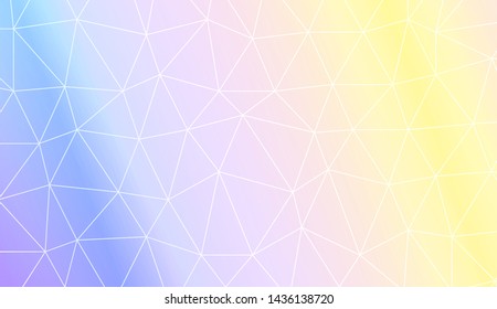 Decorative background with triangles. Modern design for you business, project. Vector illustration. Creative gradient color.