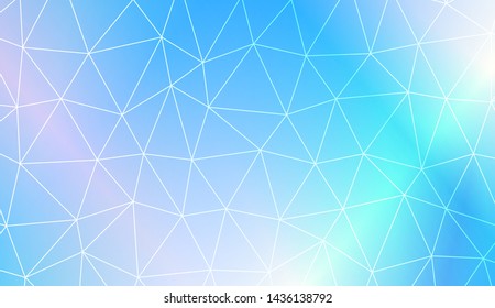 Decorative background with triangles. Modern design for you business, project. Vector illustration. Creative gradient color.