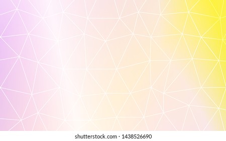Decorative background with triangles. Modern design for you business, project. Vector illustration. Creative gradient color.