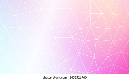 Decorative background with triangles. Modern design for you business, project. Vector illustration. Creative gradient color.
