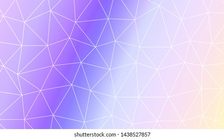 Decorative background with triangles. Modern design for you business, project. Vector illustration. Creative gradient color.