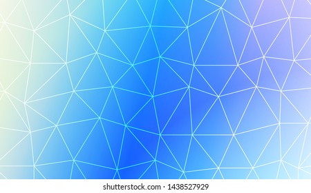 Decorative background with triangles. Modern design for you business, project. Vector illustration. Creative gradient color.
