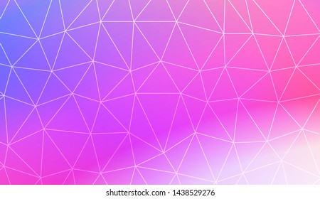 Decorative background with triangles. Modern design for you business, project. Vector illustration. Creative gradient color.