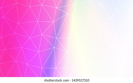 Decorative background with triangles. Modern design for you business, project. Vector illustration. Creative gradient color.