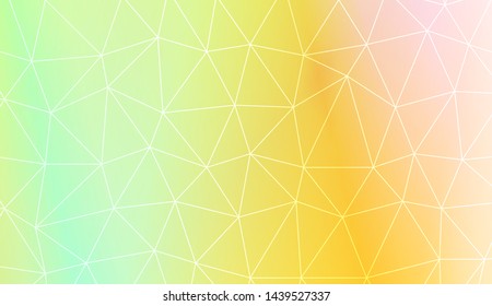 Decorative background with triangles. Modern design for you business, project. Vector illustration. Creative gradient color.