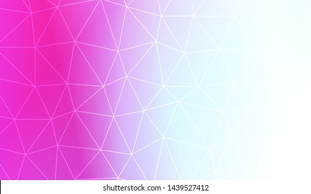 Decorative background with triangles. Modern design for you business, project. Vector illustration. Creative gradient color.