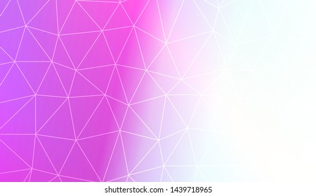 Decorative background with triangles. Modern design for you business, project. Vector illustration. Creative gradient color.
