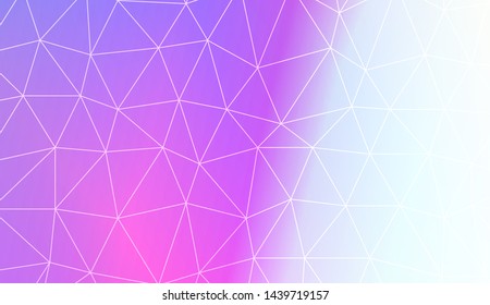 Decorative background with triangles. Modern design for you business, project. Vector illustration. Creative gradient color.