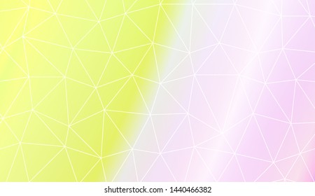 Decorative background with triangles. Modern design for you business, project. Vector illustration. Creative gradient color.
