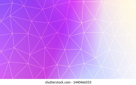 Decorative background with triangles. Modern design for you business, project. Vector illustration. Creative gradient color.
