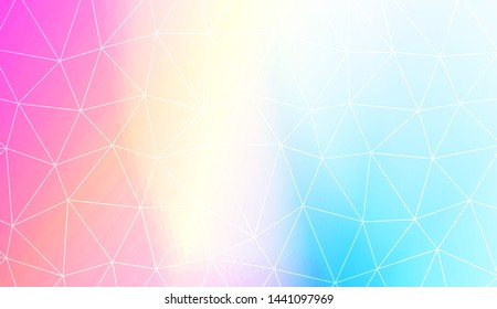 Decorative background with triangles. Modern design for you business, project. Vector illustration. Creative gradient color.