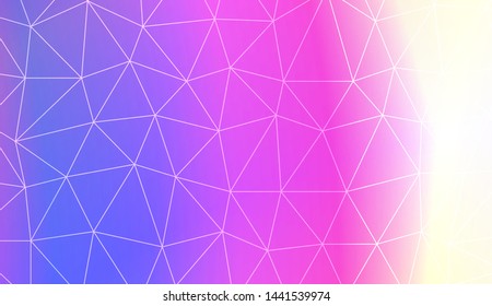 Decorative background with triangles. Modern design for you business, project. Vector illustration. Creative gradient color.