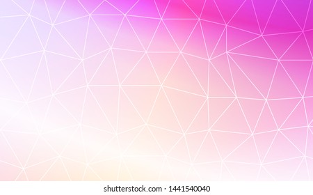 Decorative background with triangles. Modern design for you business, project. Vector illustration. Creative gradient color.