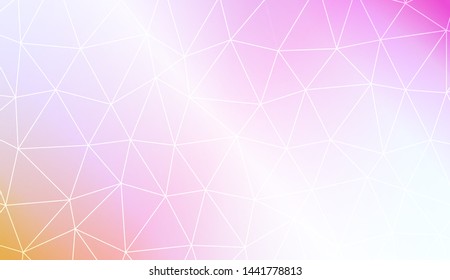 Decorative background with triangles. Modern design for you business, project. Vector illustration. Creative gradient color.