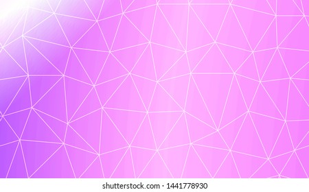 Decorative background with triangles. Modern design for you business, project. Vector illustration. Creative gradient color.
