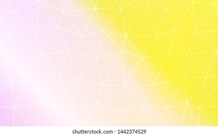 Decorative background with triangles. Modern design for you business, project. Vector illustration. Creative gradient color.