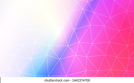 Decorative background with triangles. Modern design for you business, project. Vector illustration. Creative gradient color.