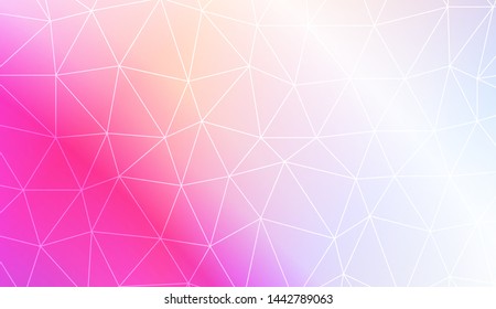 Decorative background with triangles. Modern design for you business, project. Vector illustration. Creative gradient color.