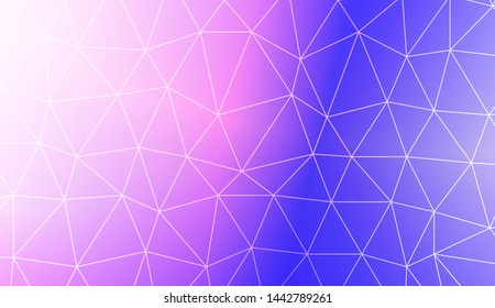Decorative background with triangles. Modern design for you business, project. Vector illustration. Creative gradient color.