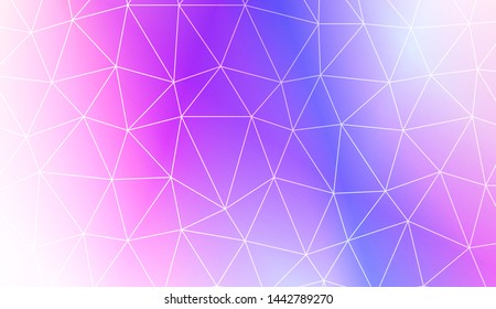 Decorative background with triangles. Modern design for you business, project. Vector illustration. Creative gradient color.