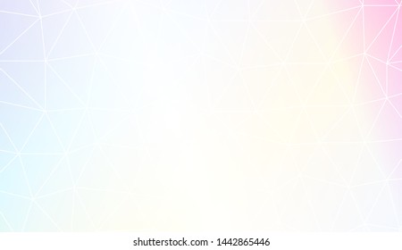 Decorative background with triangles. Modern design for you business, project. Vector illustration. Creative gradient color.