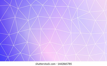 Decorative background with triangles. Modern design for you business, project. Vector illustration. Creative gradient color.