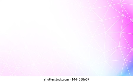 Decorative background with triangles. Modern design for you business, project. Vector illustration. Creative gradient color.