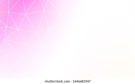 Decorative background with triangles. Modern design for you business, project. Vector illustration. Creative gradient color.